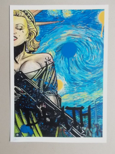 Serigraphie originale death - originale,